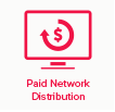 icon of TV with dollar sign depicting Paid Network Distribution